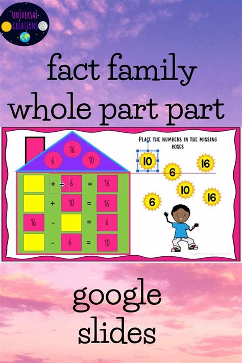 fact family google slides